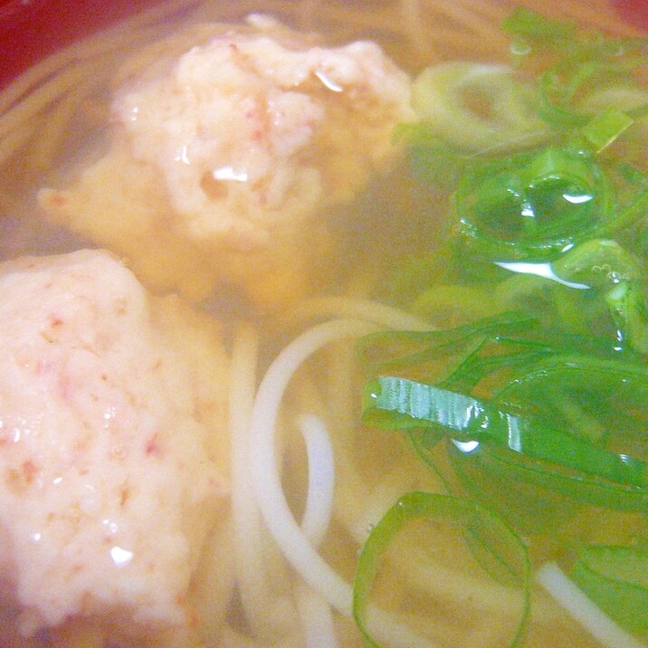 ♥　エビすり身入り！　にゅう麺　♥